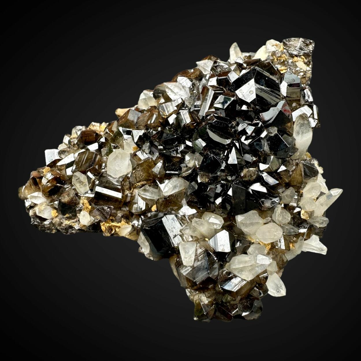 Cassiterite & Quartz