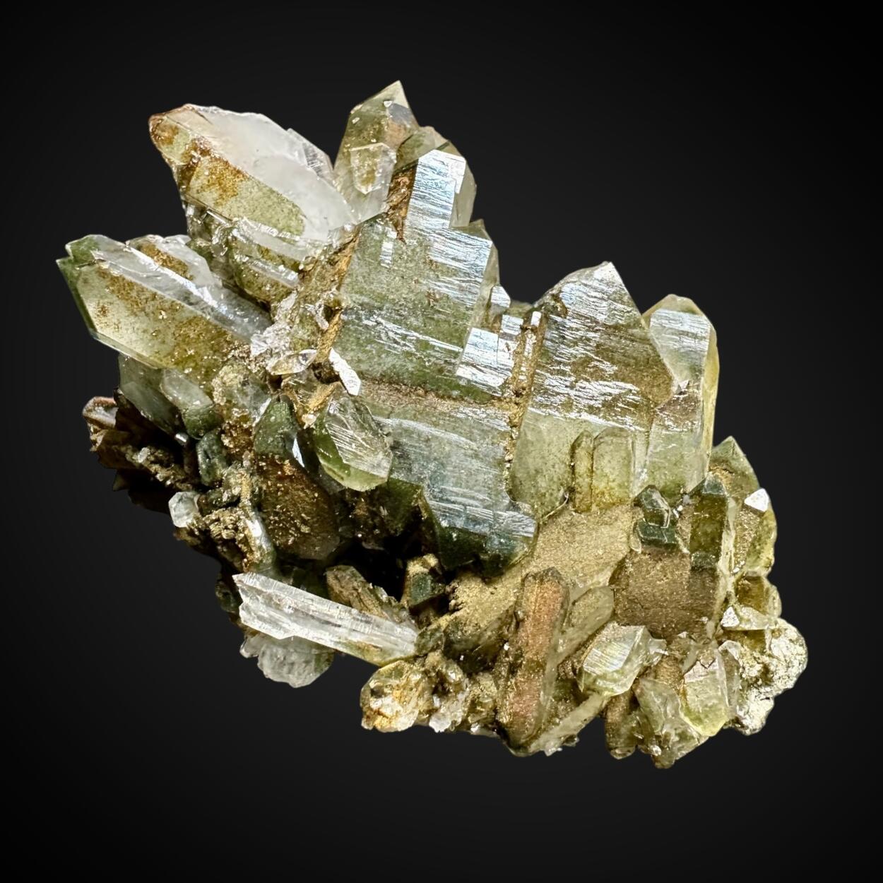 Faden Quartz With Chlorite Inclusions