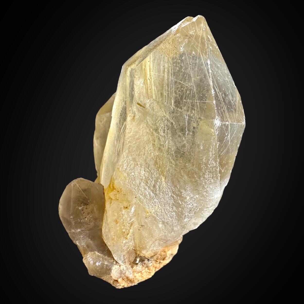 Quartz With Rutile Inclusions