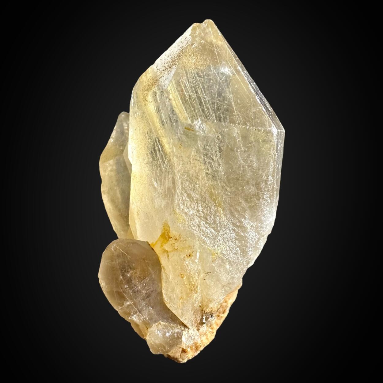 Quartz With Rutile Inclusions