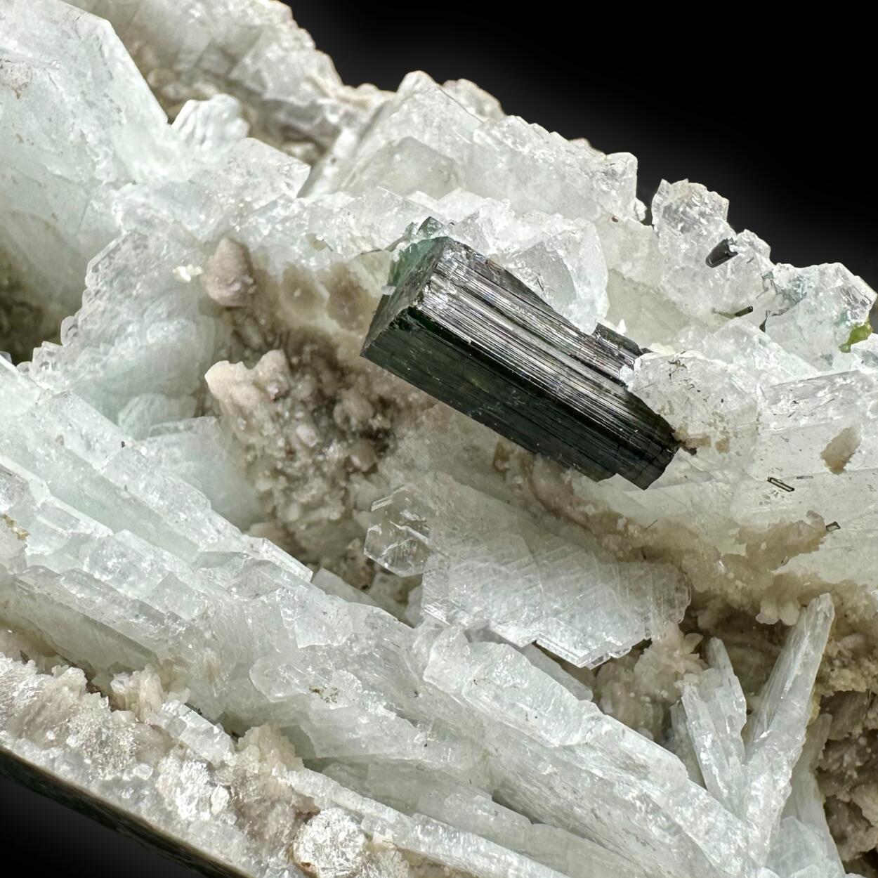 Tourmaline With Cleavelandite & Lepidolite