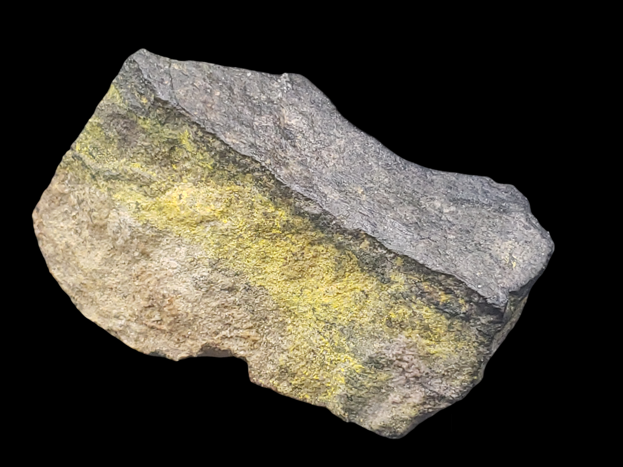 Uraninite With Pitchblende Gummite & Schoepite