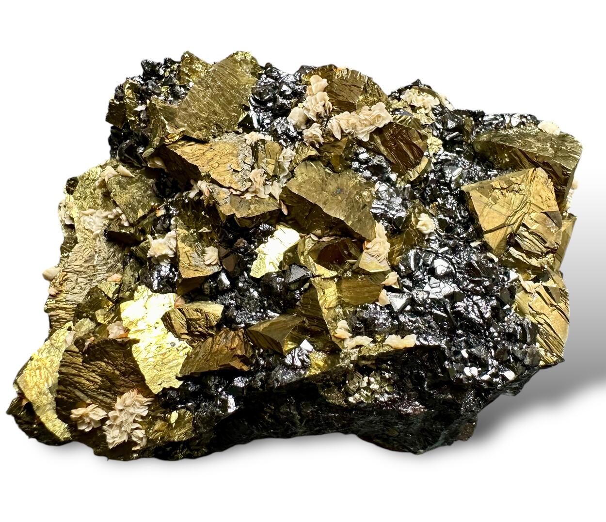 Chalcopyrite Sphalerite & Calcite