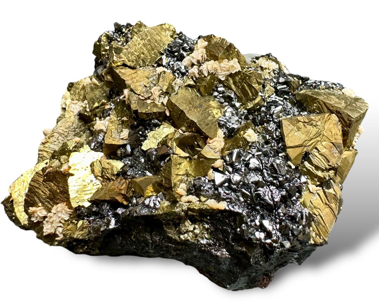 Chalcopyrite Sphalerite & Calcite