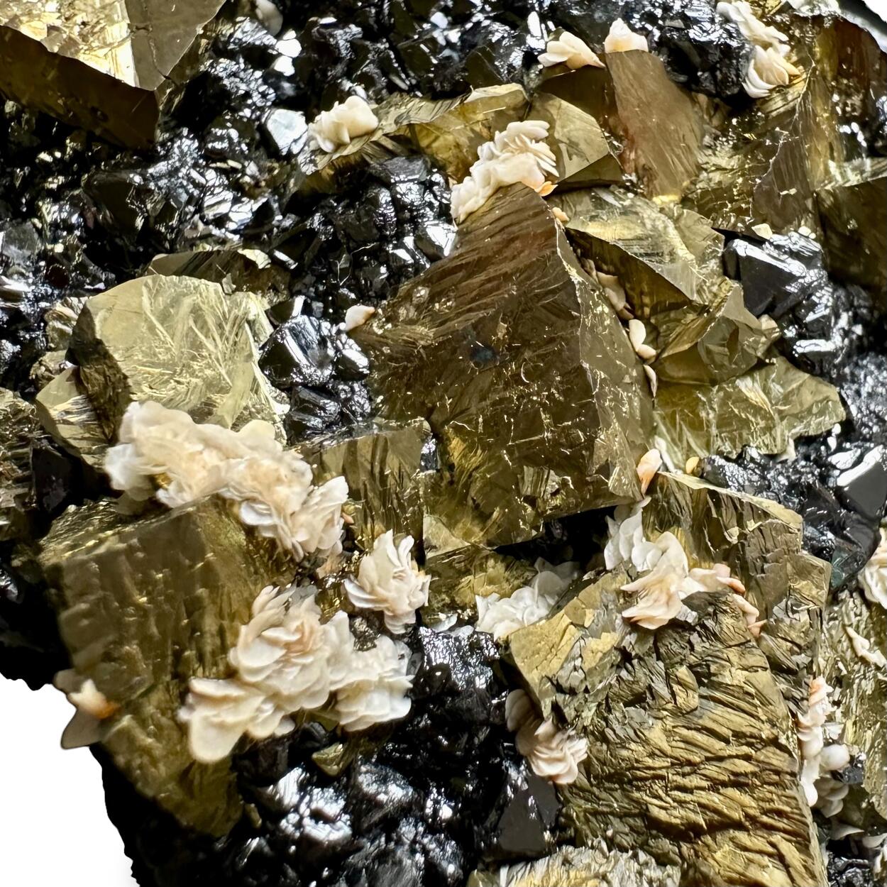 Chalcopyrite Sphalerite & Calcite