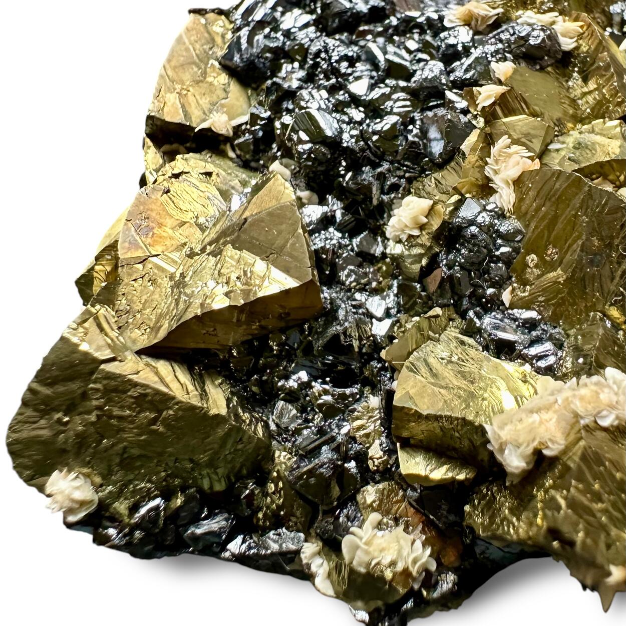 Chalcopyrite Sphalerite & Calcite