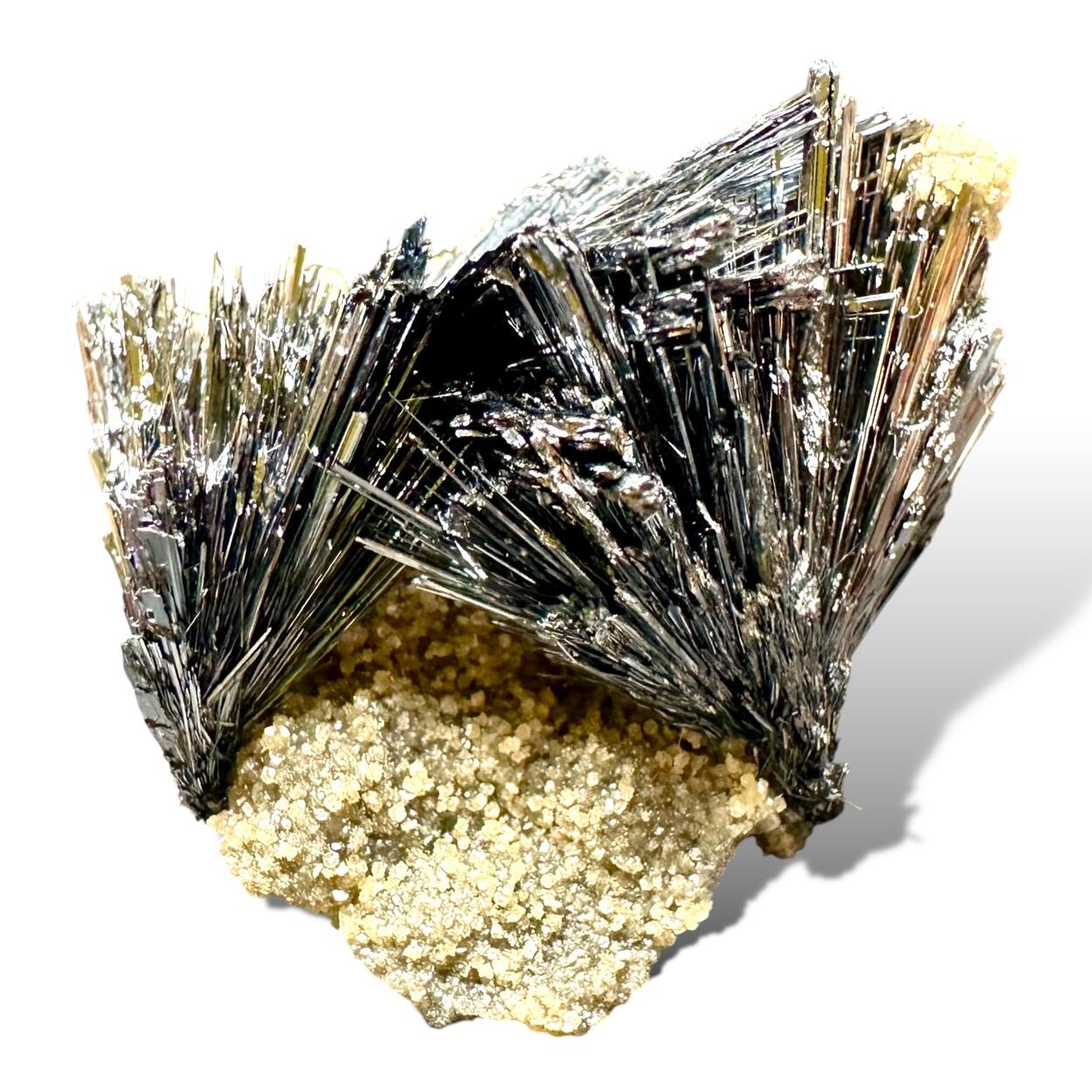 Stibnite & Siderite