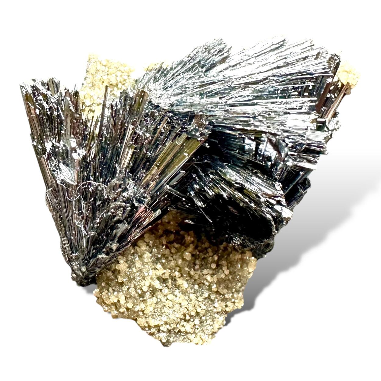 Stibnite & Siderite