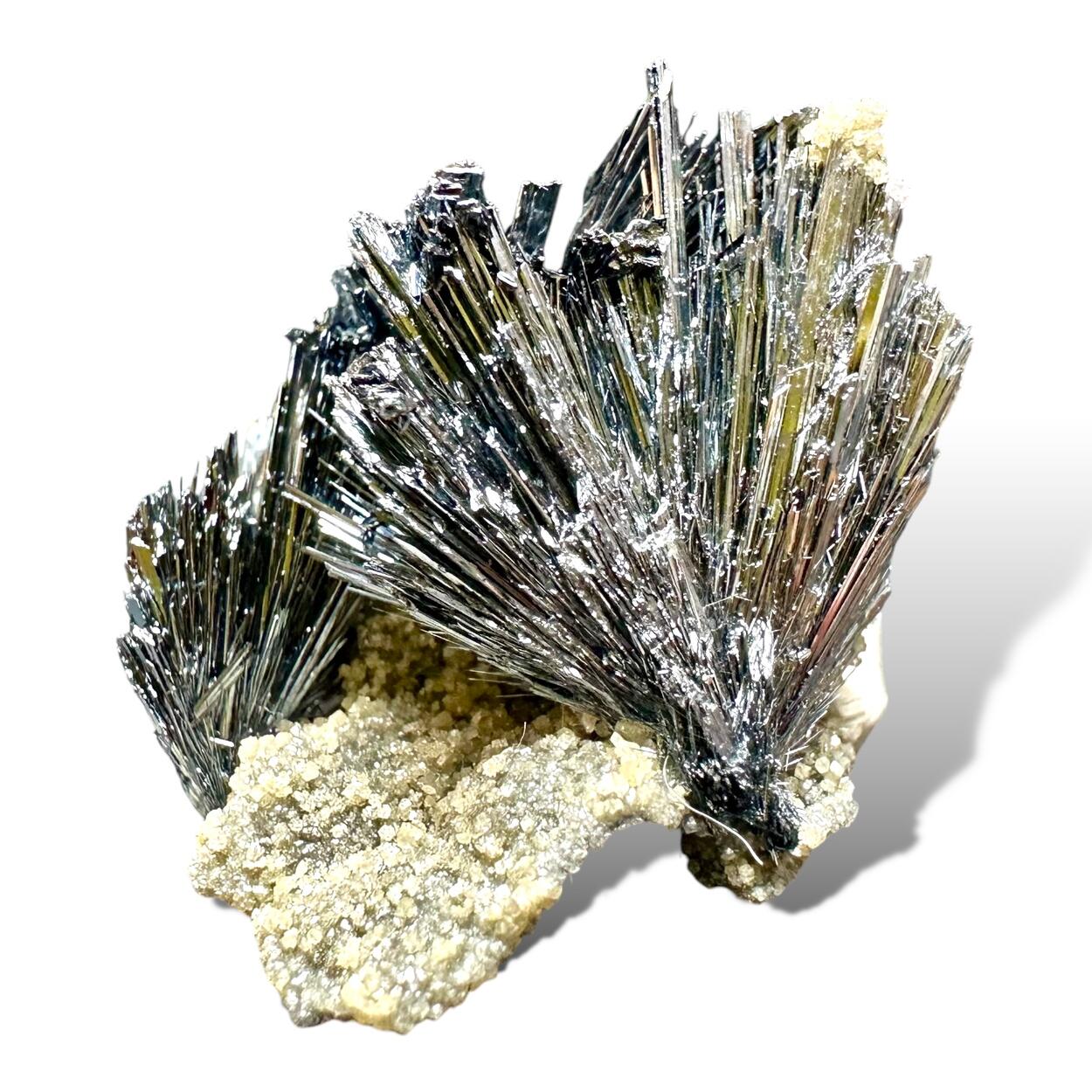 Stibnite & Siderite