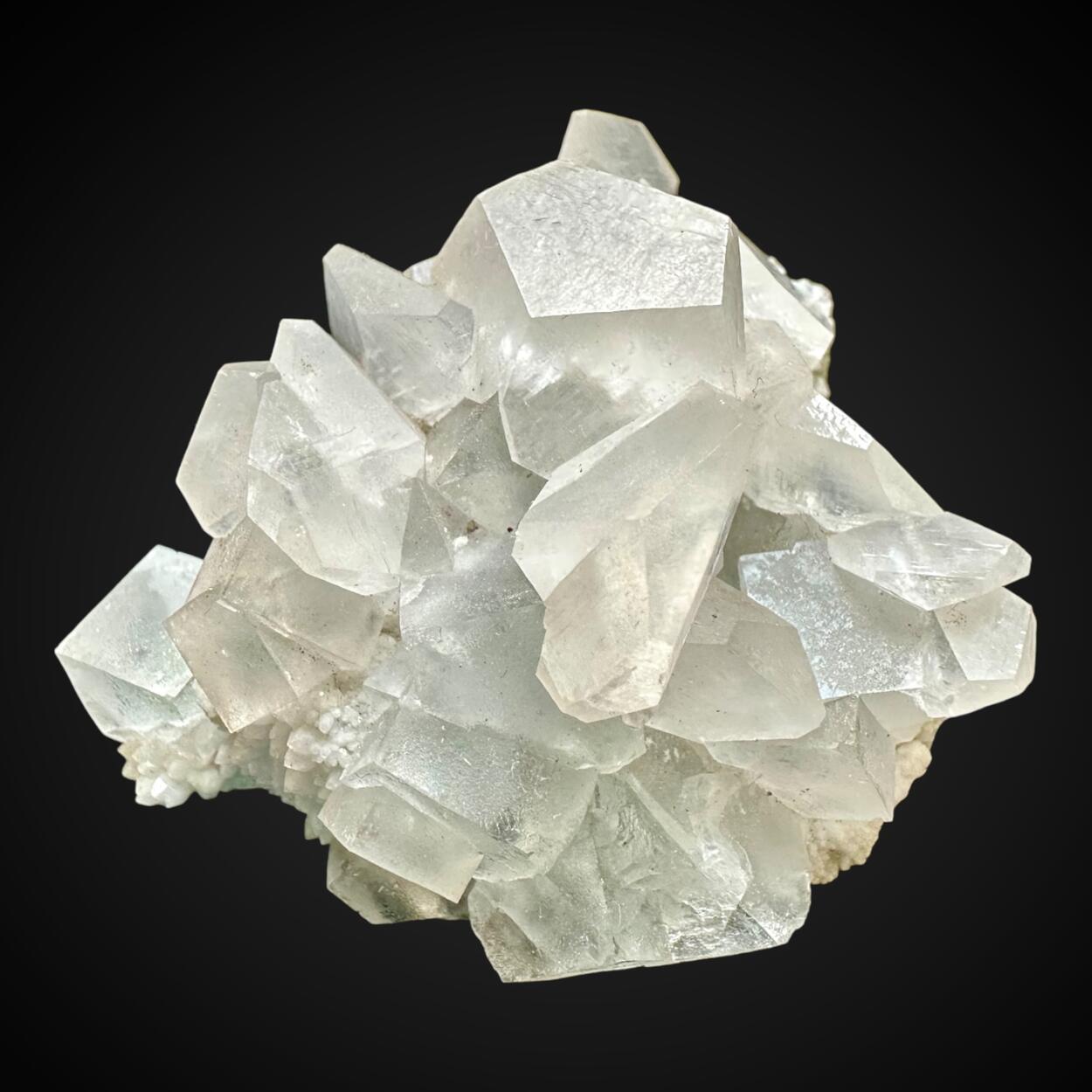 Calcite On Fluorite