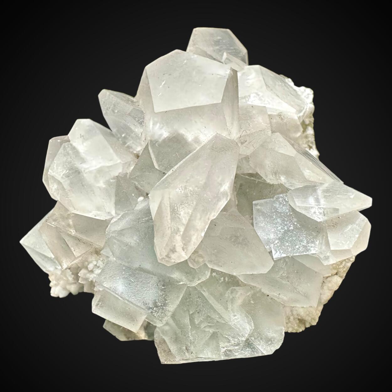 Calcite On Fluorite