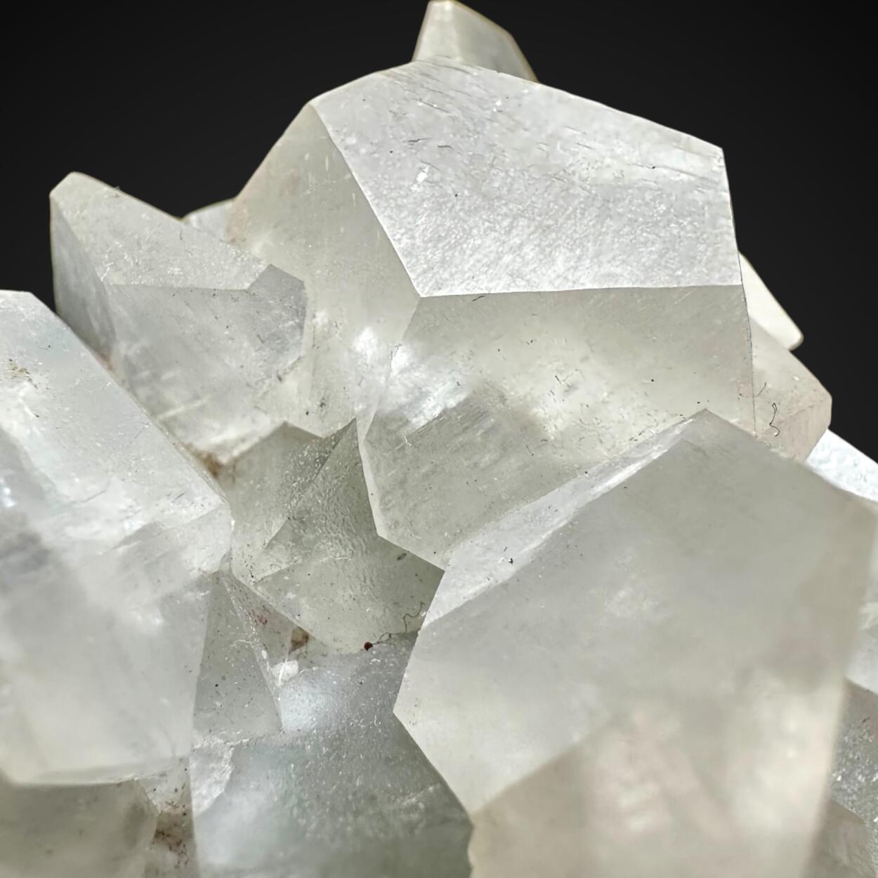 Calcite On Fluorite