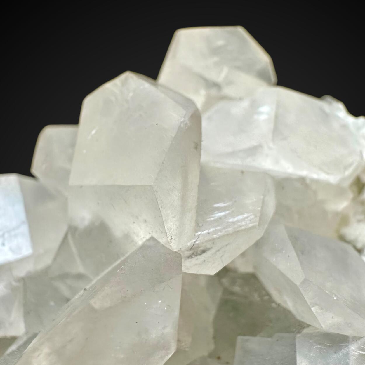 Calcite On Fluorite