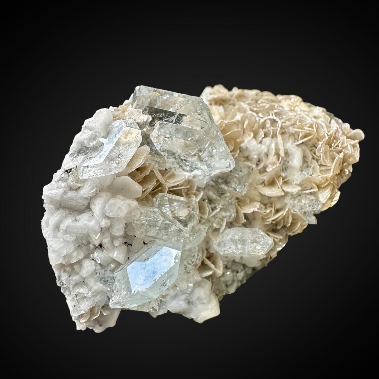 Goshenite & Muscovite