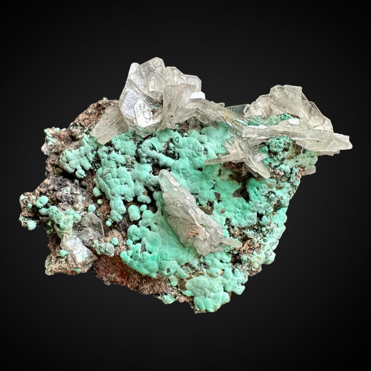 Baryte & Malachite