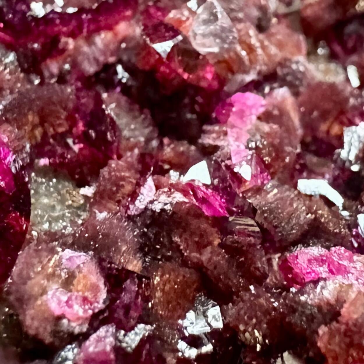 Roselite Anorthoroselite & Calcite