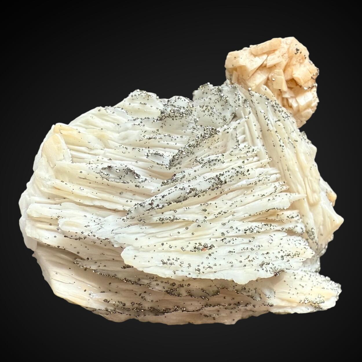 Baryte With Dolomite & Pyrite