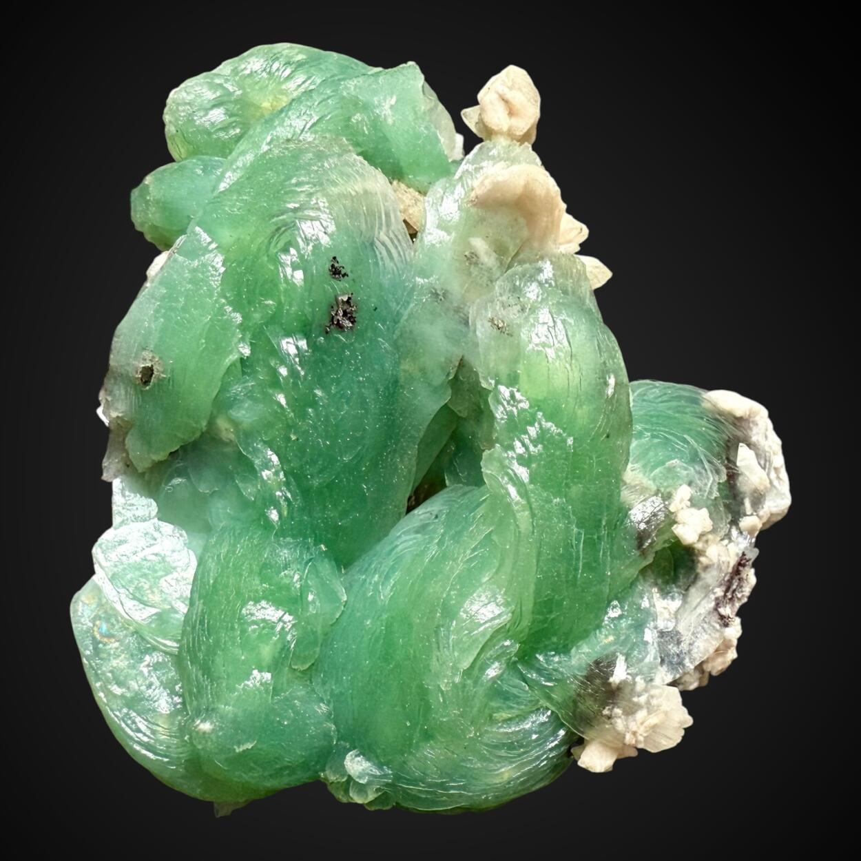 Heulandite With Celadonite Inclusions