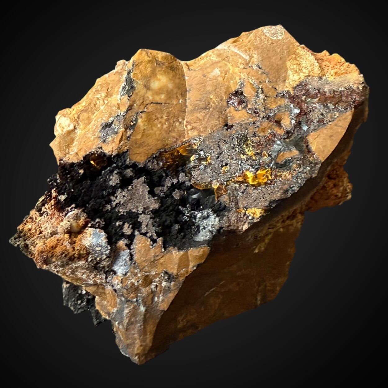 Cacoxenite & Kidwellite