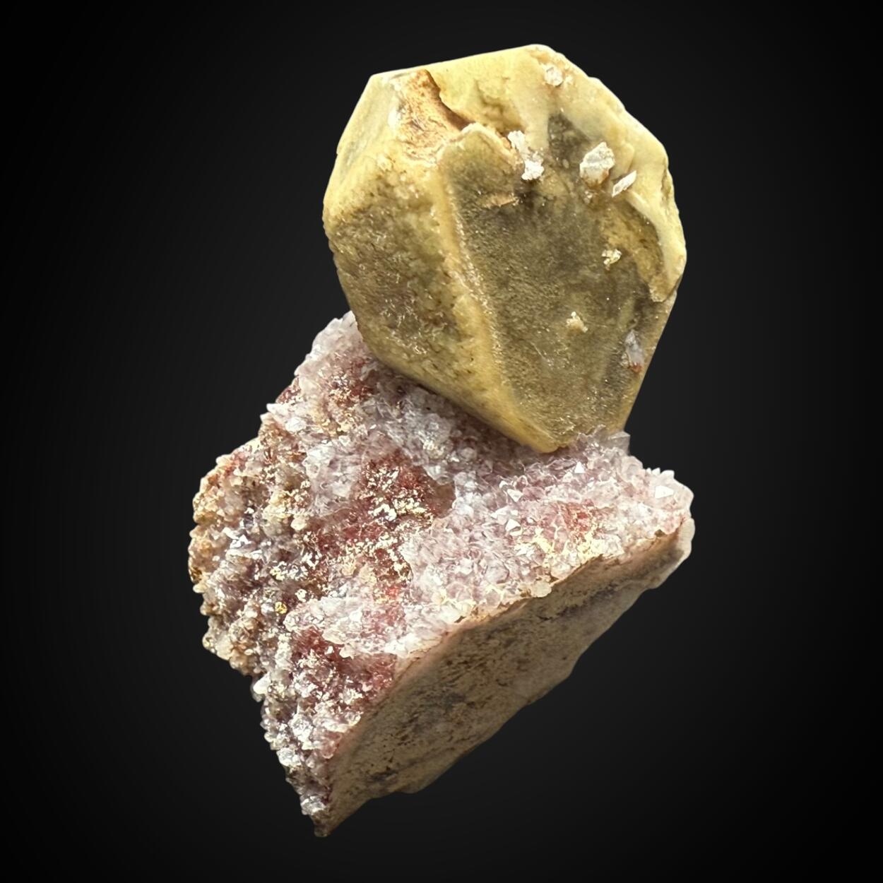 Orthoclase On Quartz