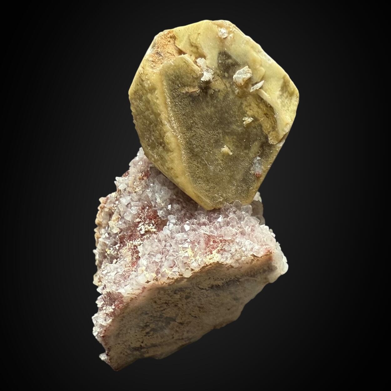 Orthoclase On Quartz