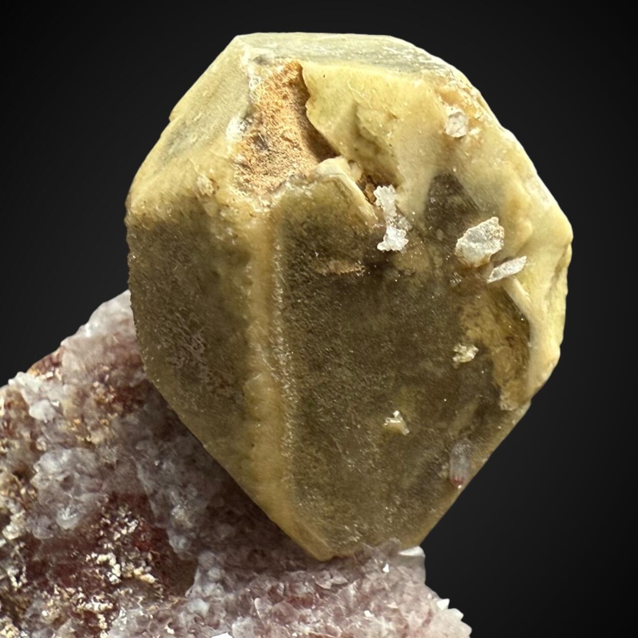 Orthoclase On Quartz