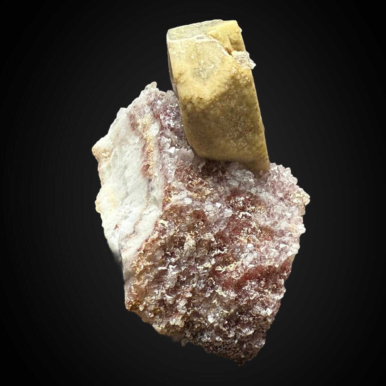 Orthoclase On Quartz