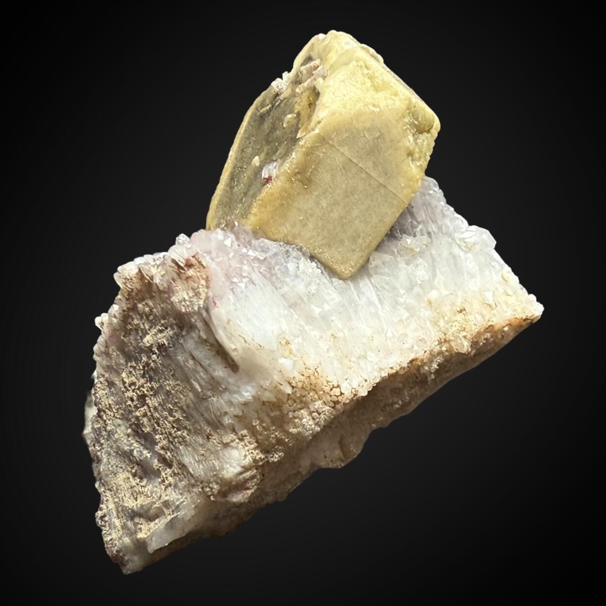 Orthoclase On Quartz