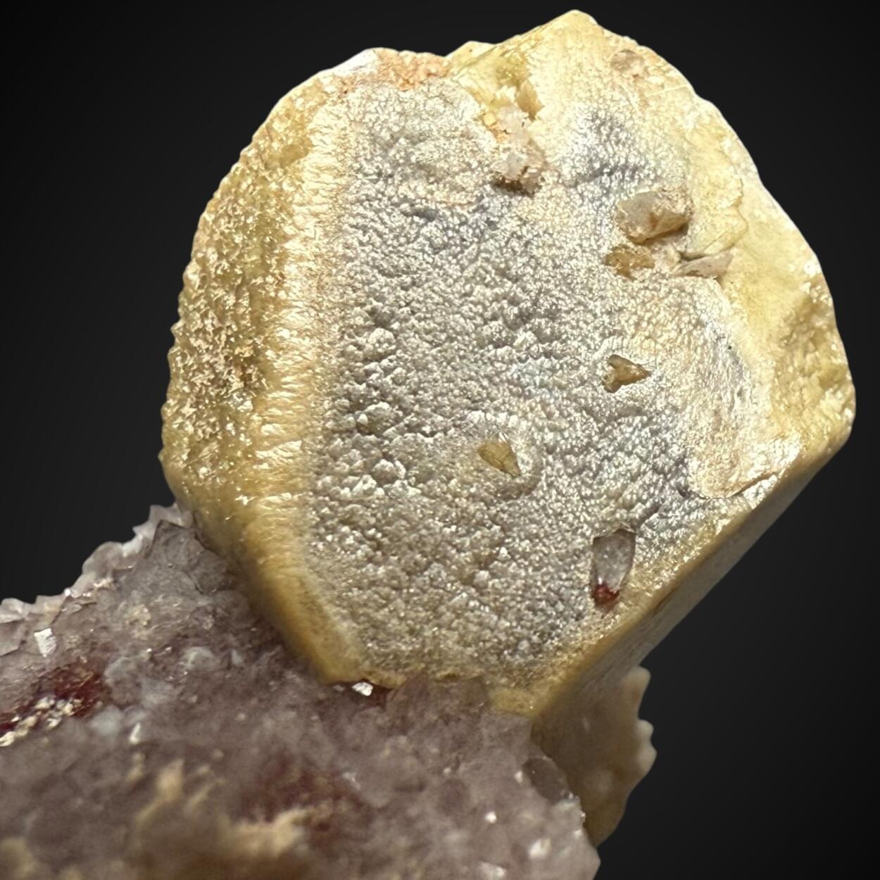 Orthoclase On Quartz