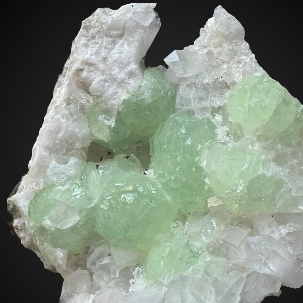 Prehnite Calcite & Quartz