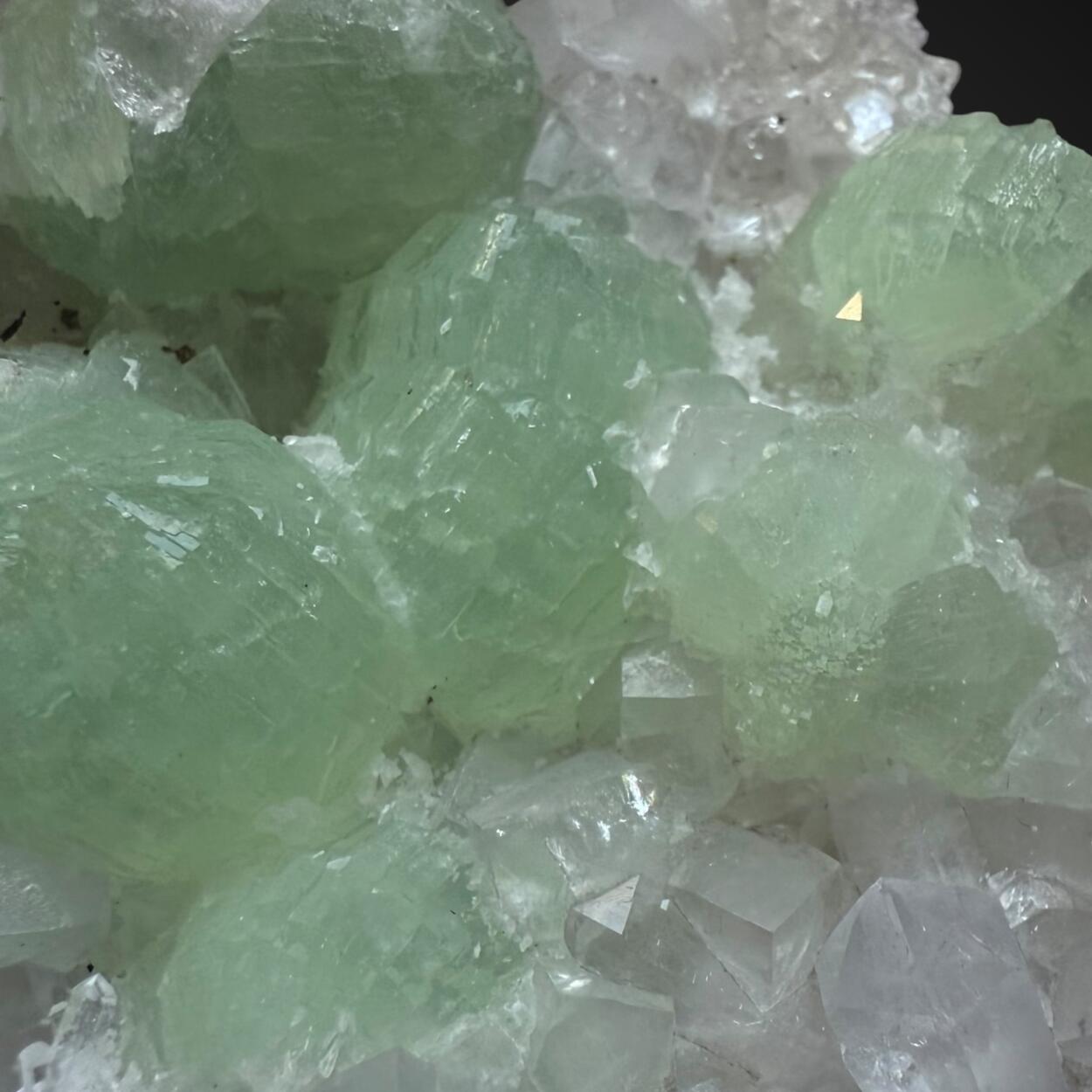 Prehnite Calcite & Quartz