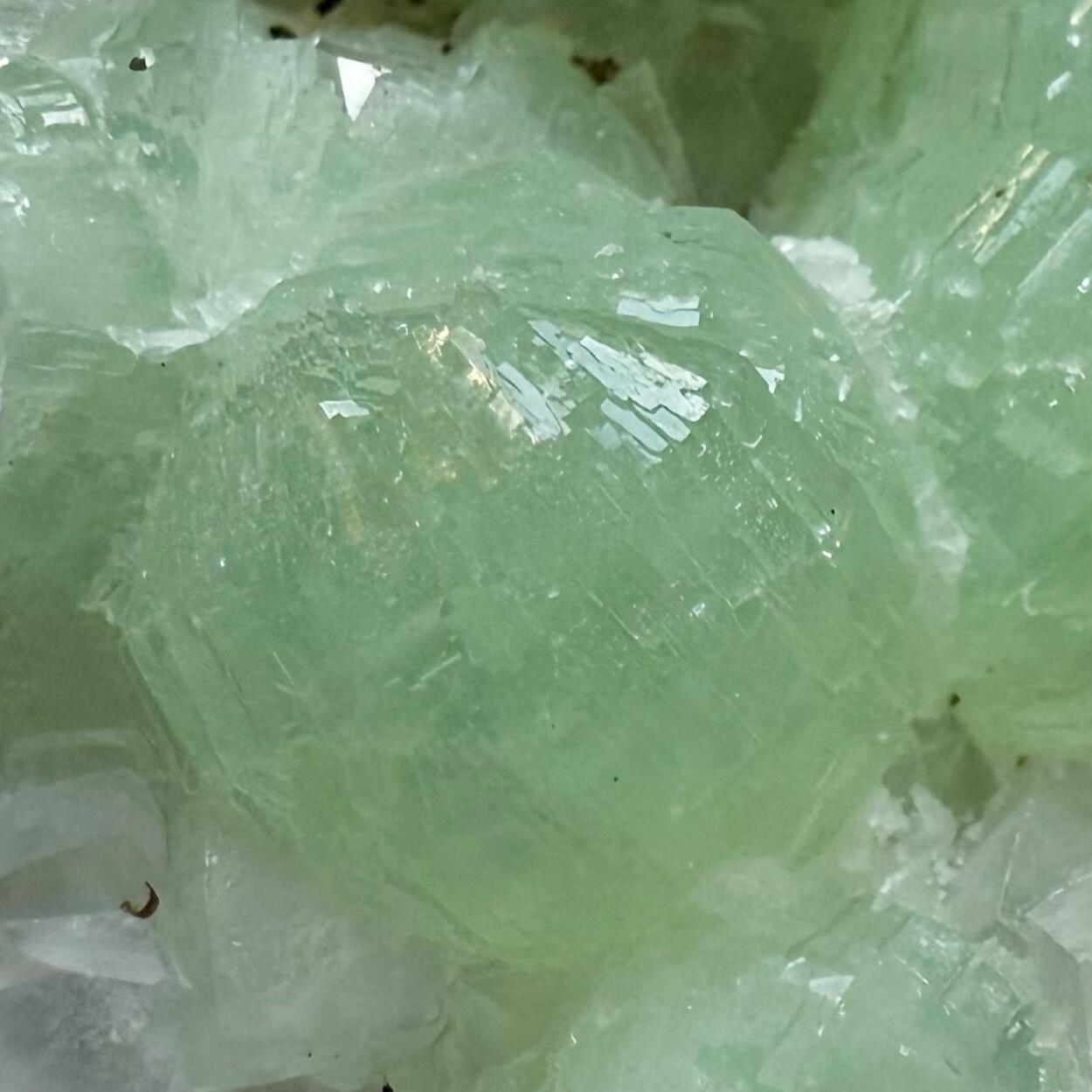 Prehnite Calcite & Quartz