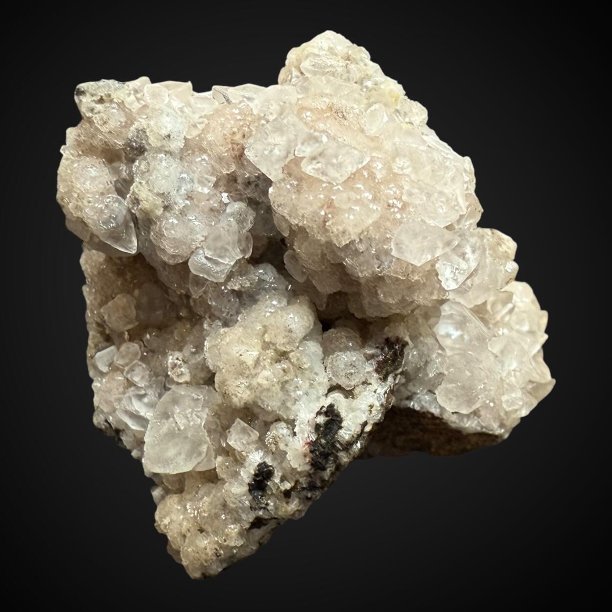 Stilbite-Ca & Calcite