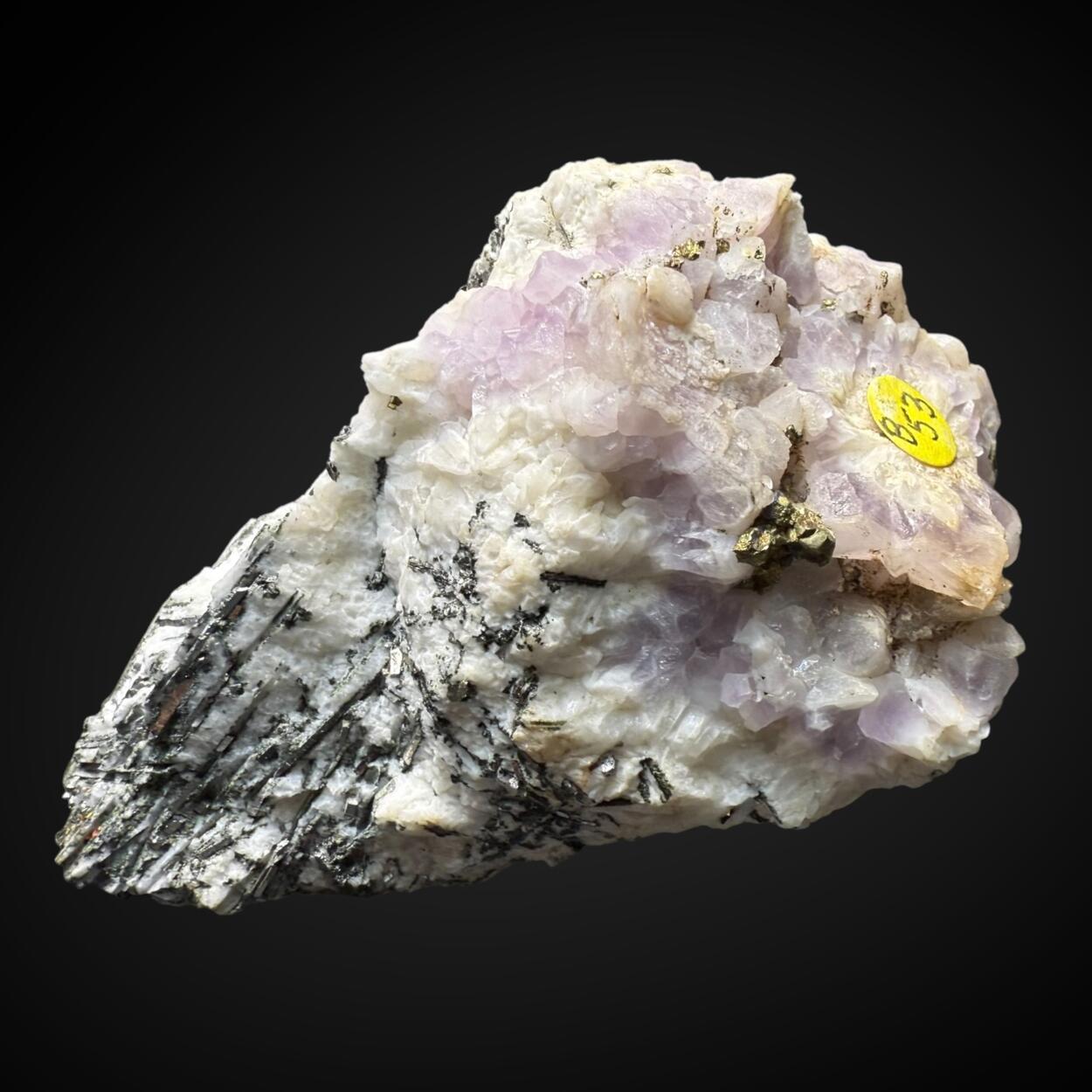 Arsenopyrite & Amethyst