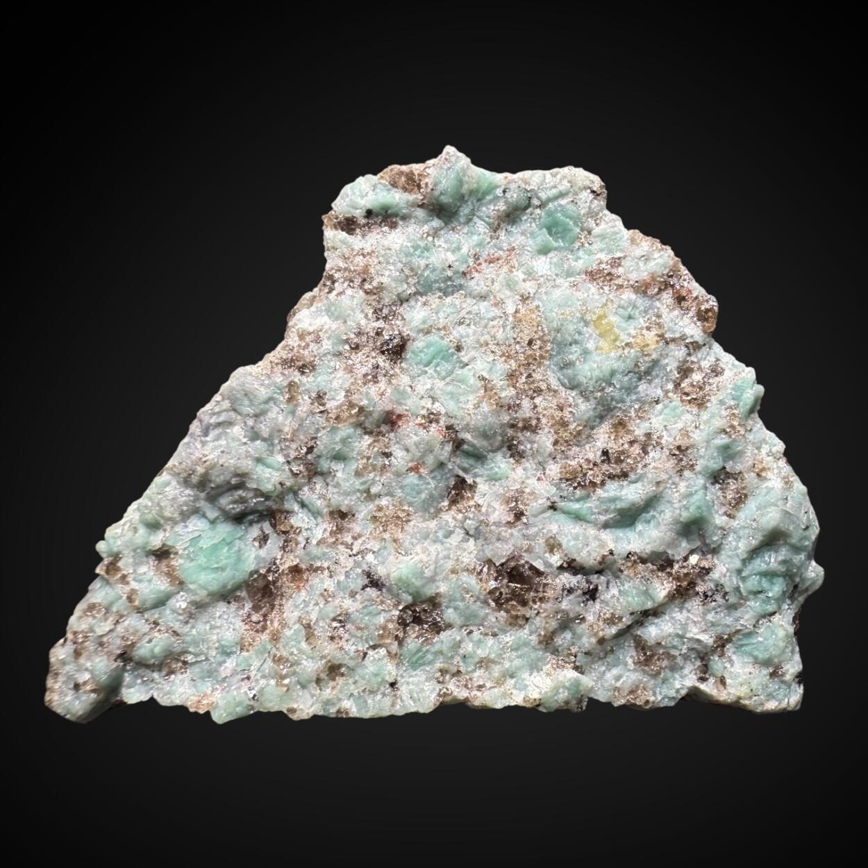 Genthelvite & Danburite On Amazonite