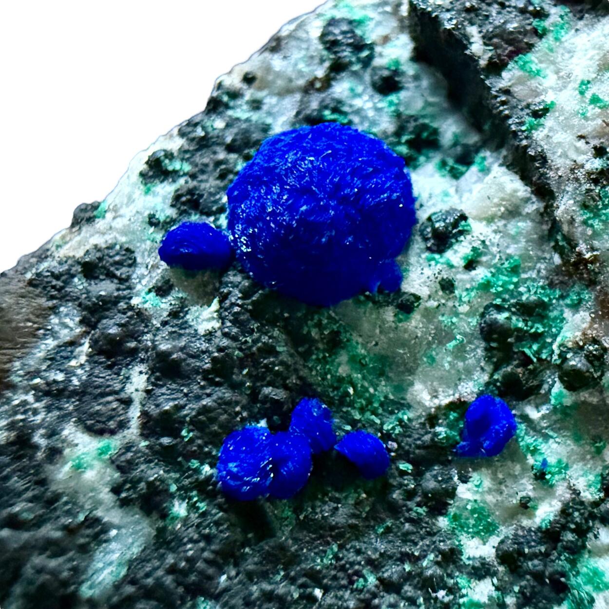 Azurite Malachite & Tenorite