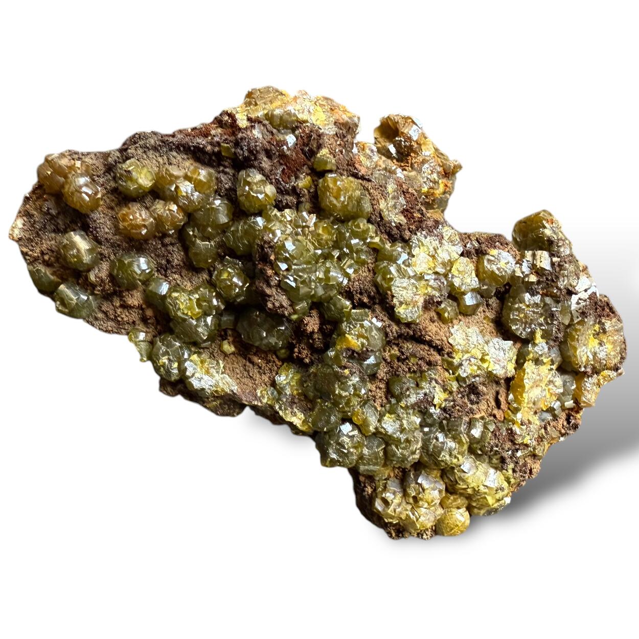 Campylite On Romanèchite