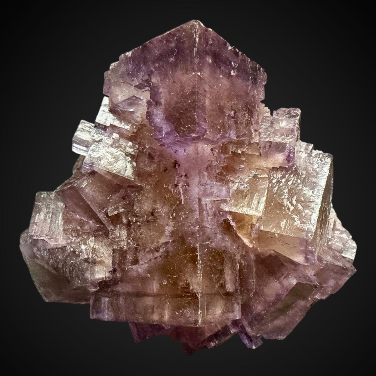 Fluorite With Baryte Inclusions