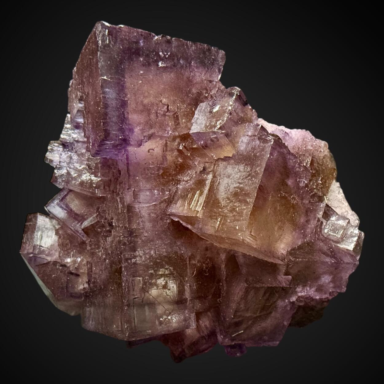 Fluorite With Baryte Inclusions