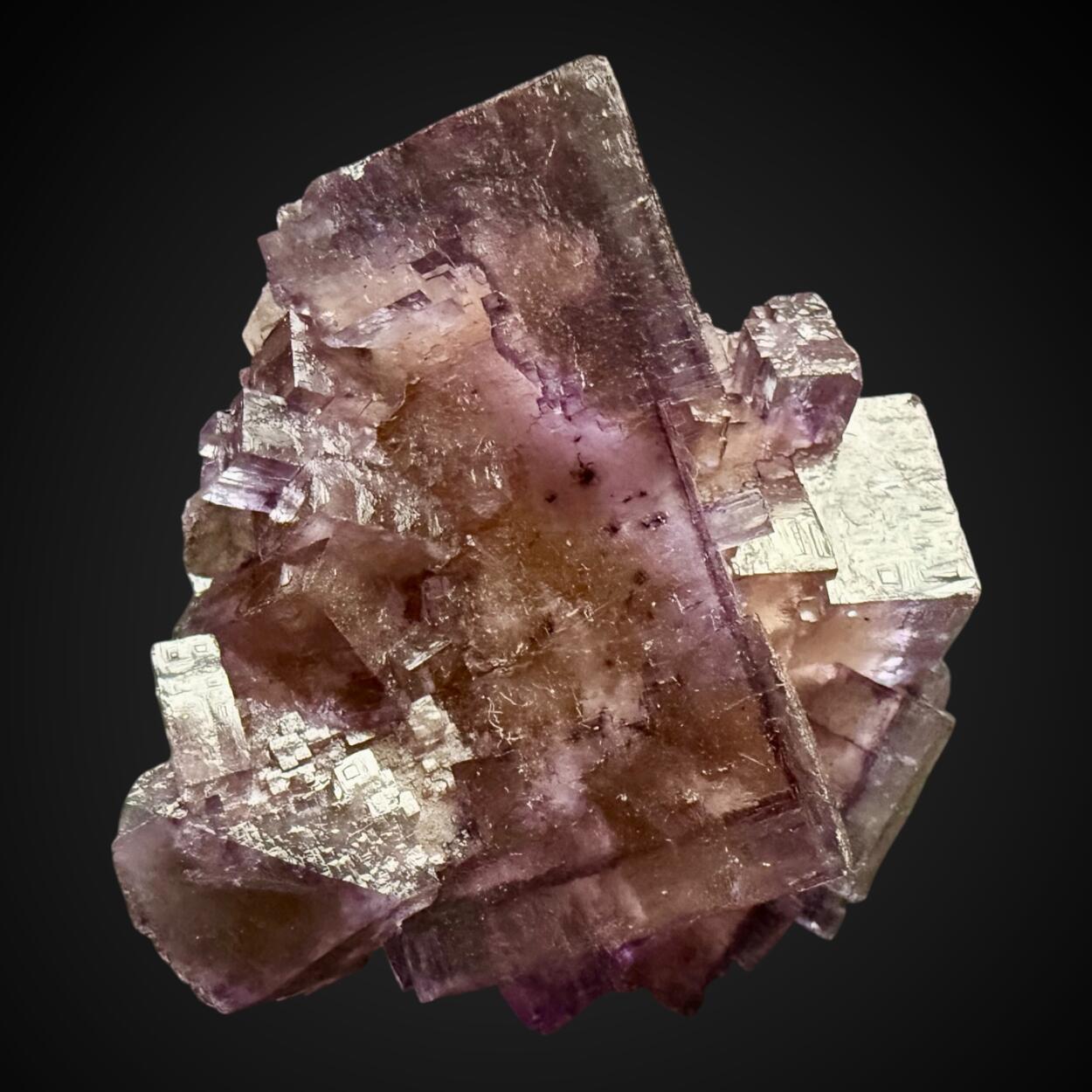 Fluorite With Baryte Inclusions