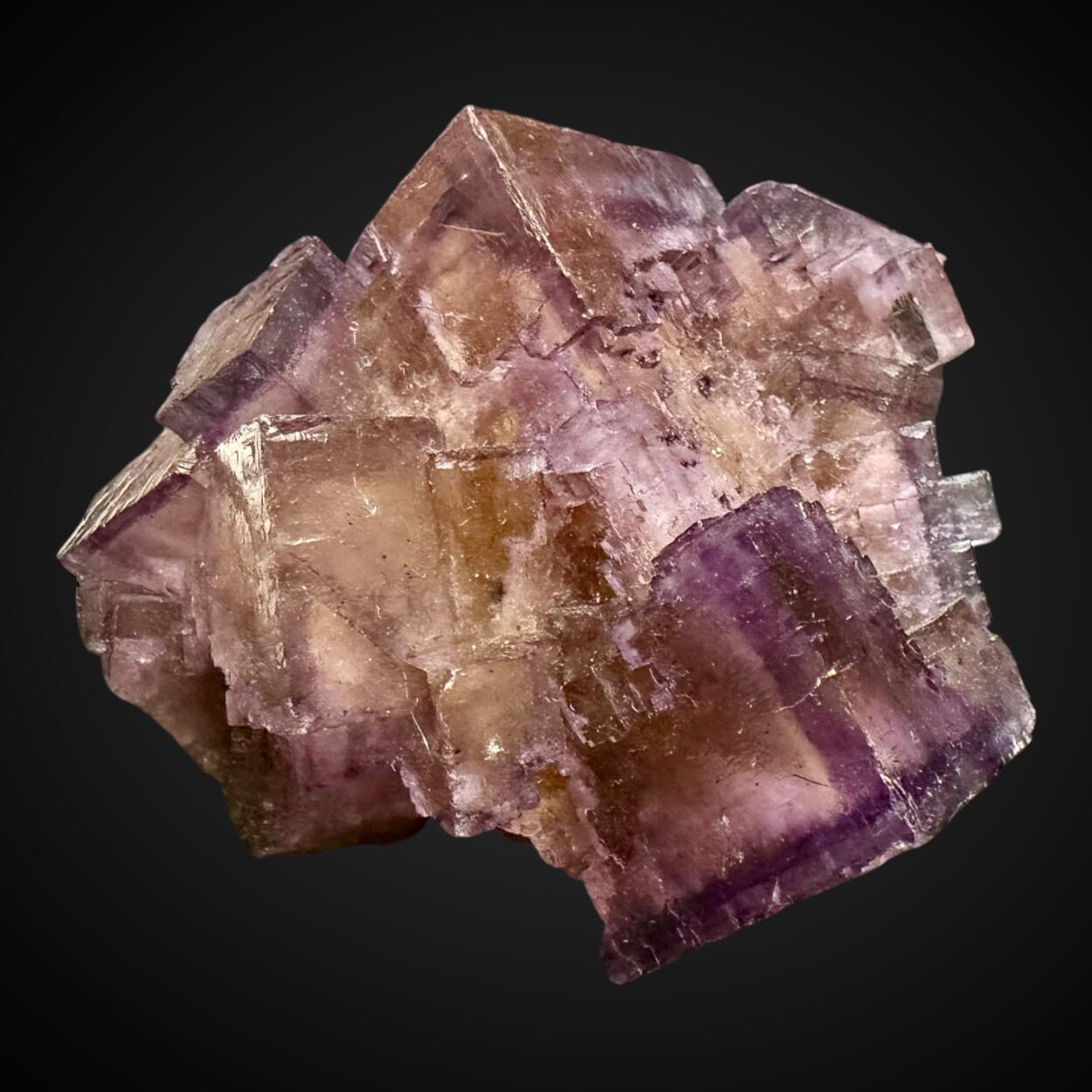 Fluorite With Baryte Inclusions