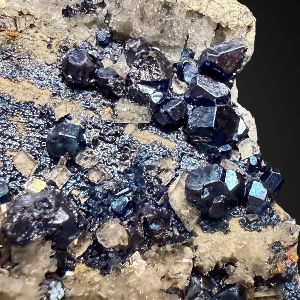 Bornite Carrollite & Calcite