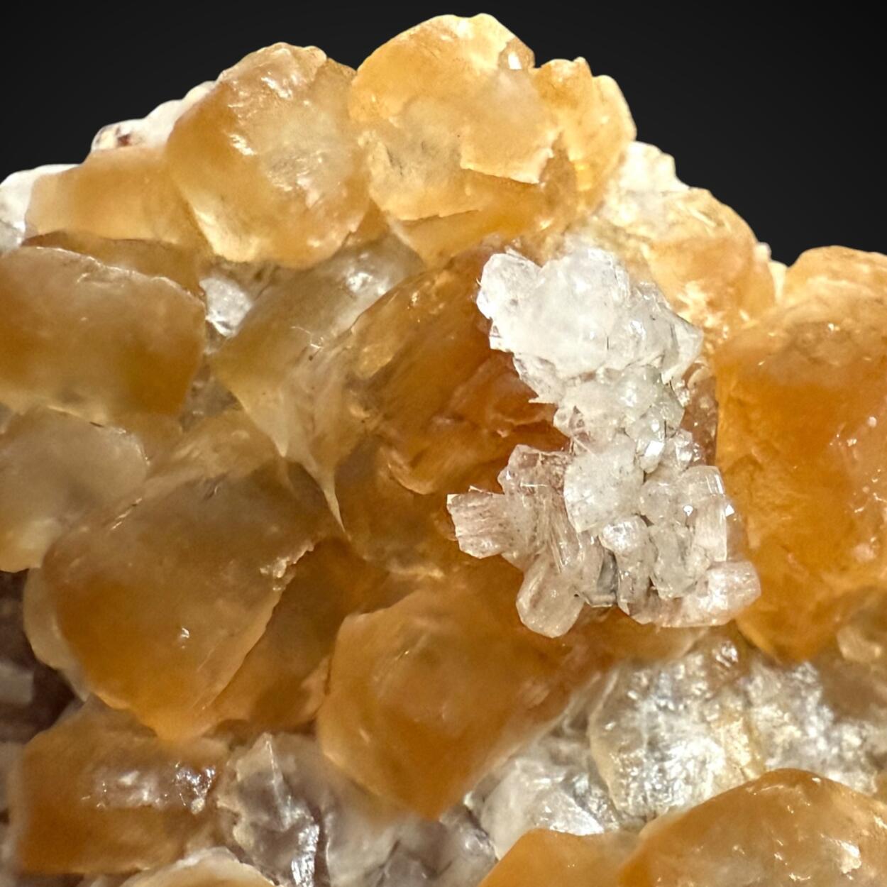 Harmotome On Calcite