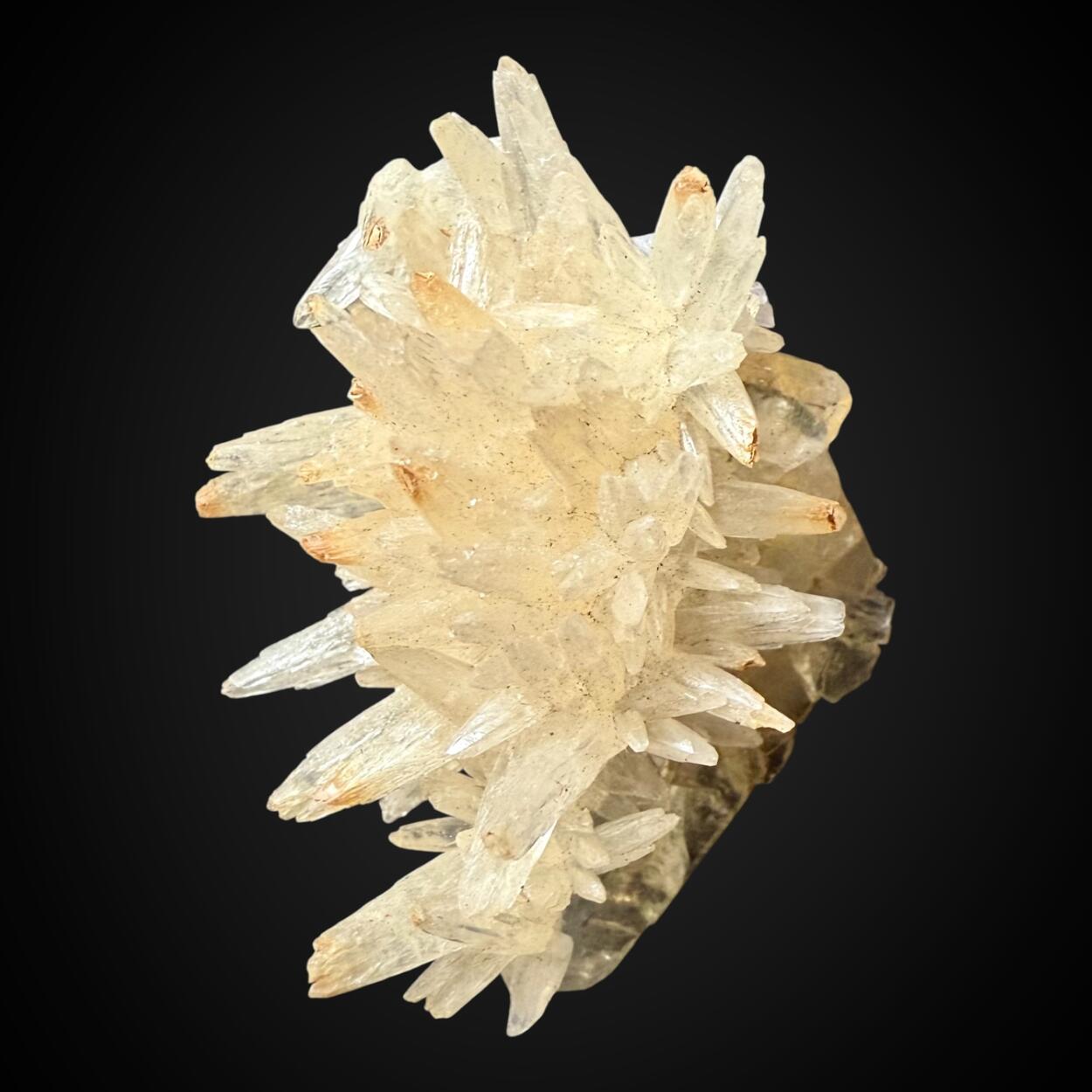 Calcite On Fluorite