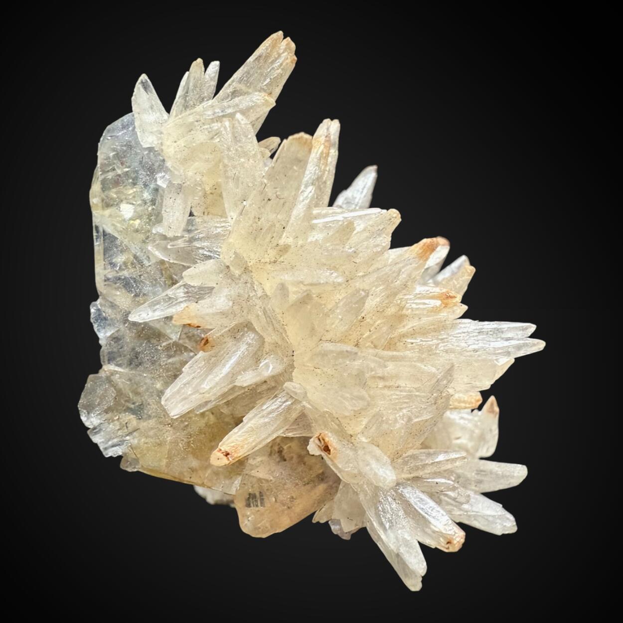 Calcite On Fluorite