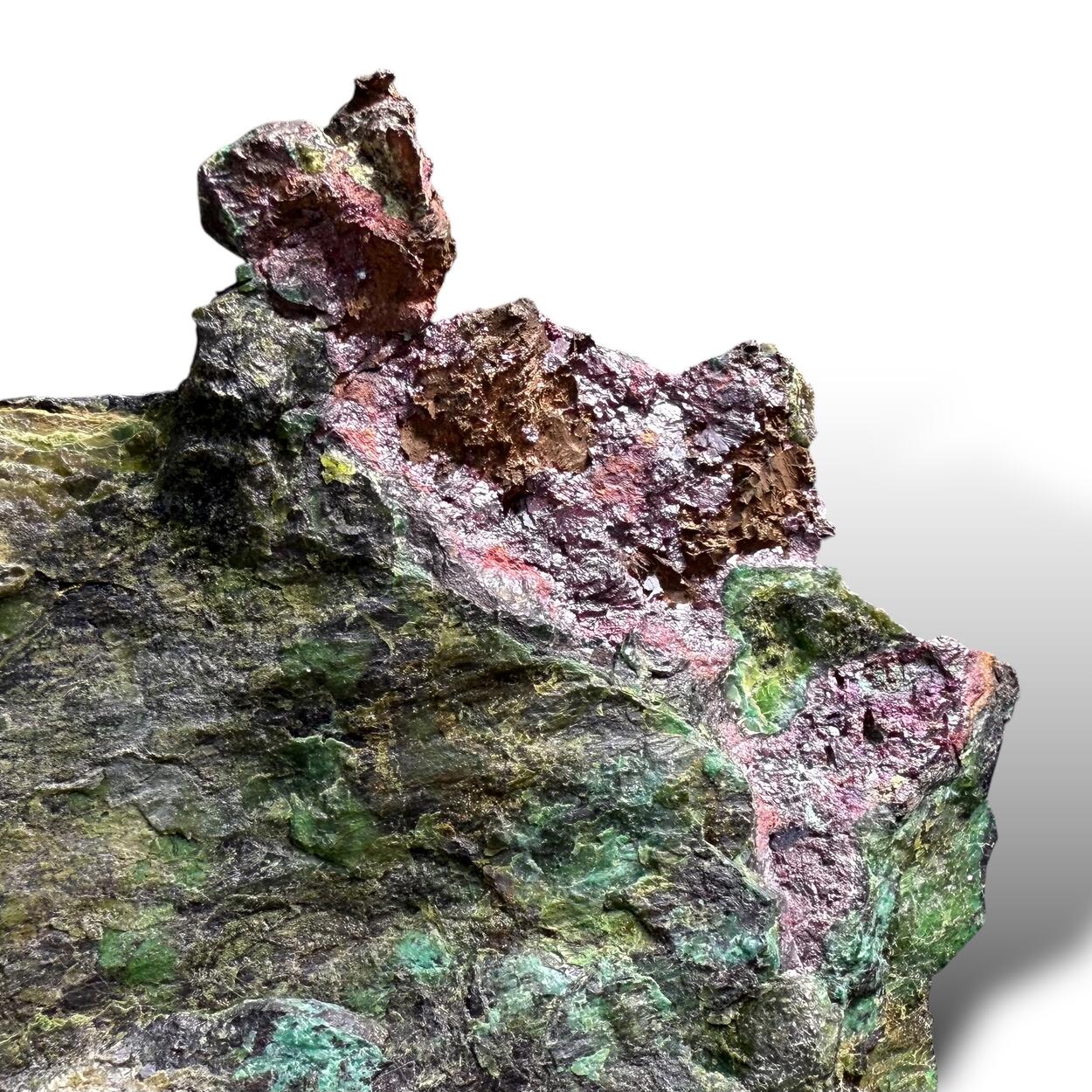 Native Copper Cuprite & Chrysocolla