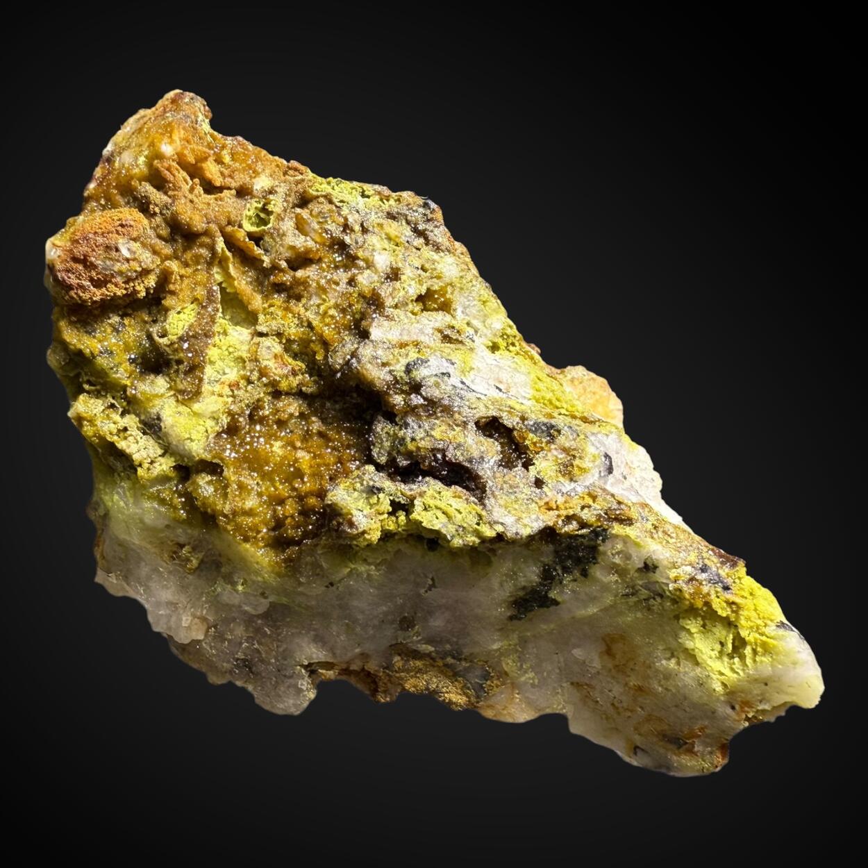 Pharmacosiderite & Scorodite