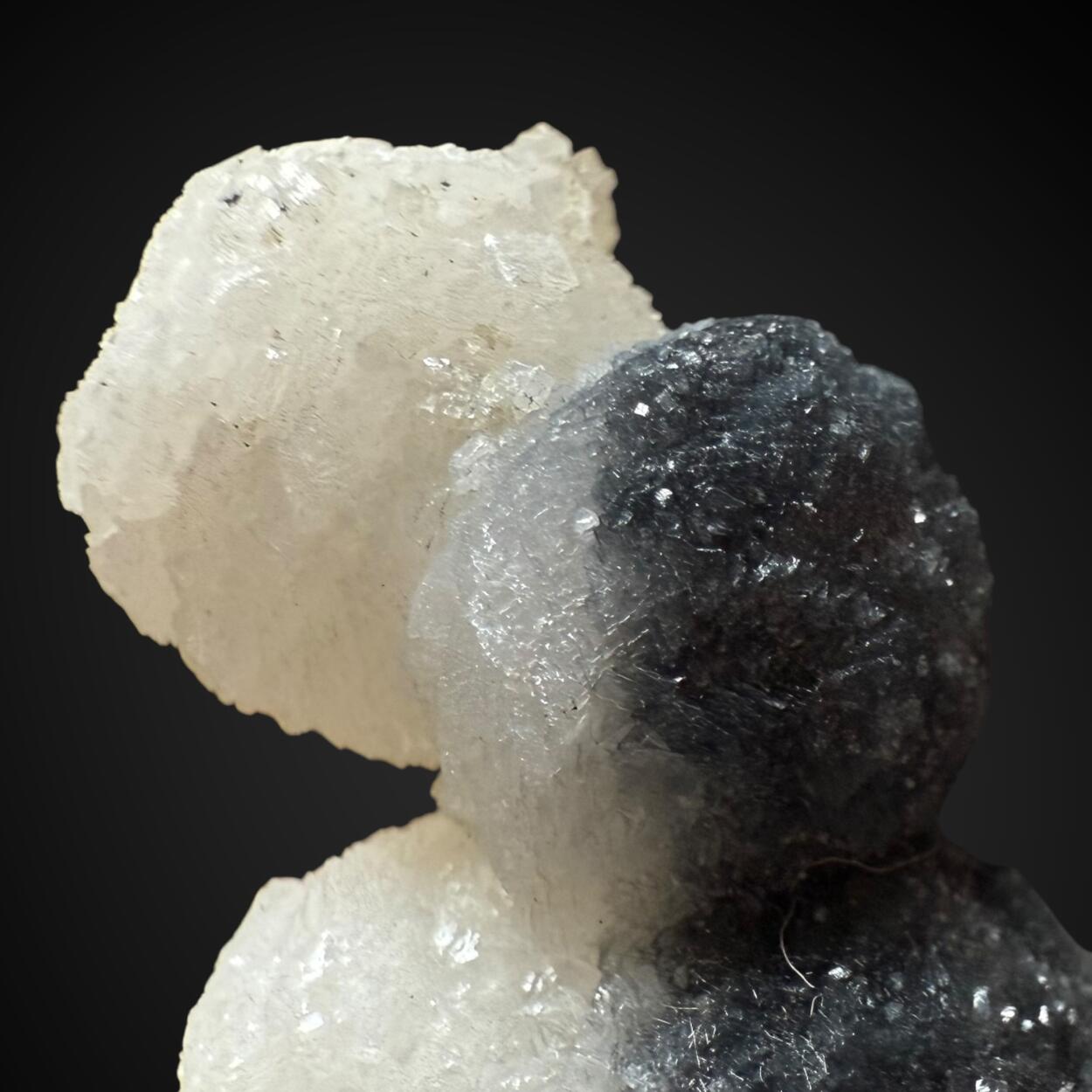 Calcite With Boulangerite Inclusions