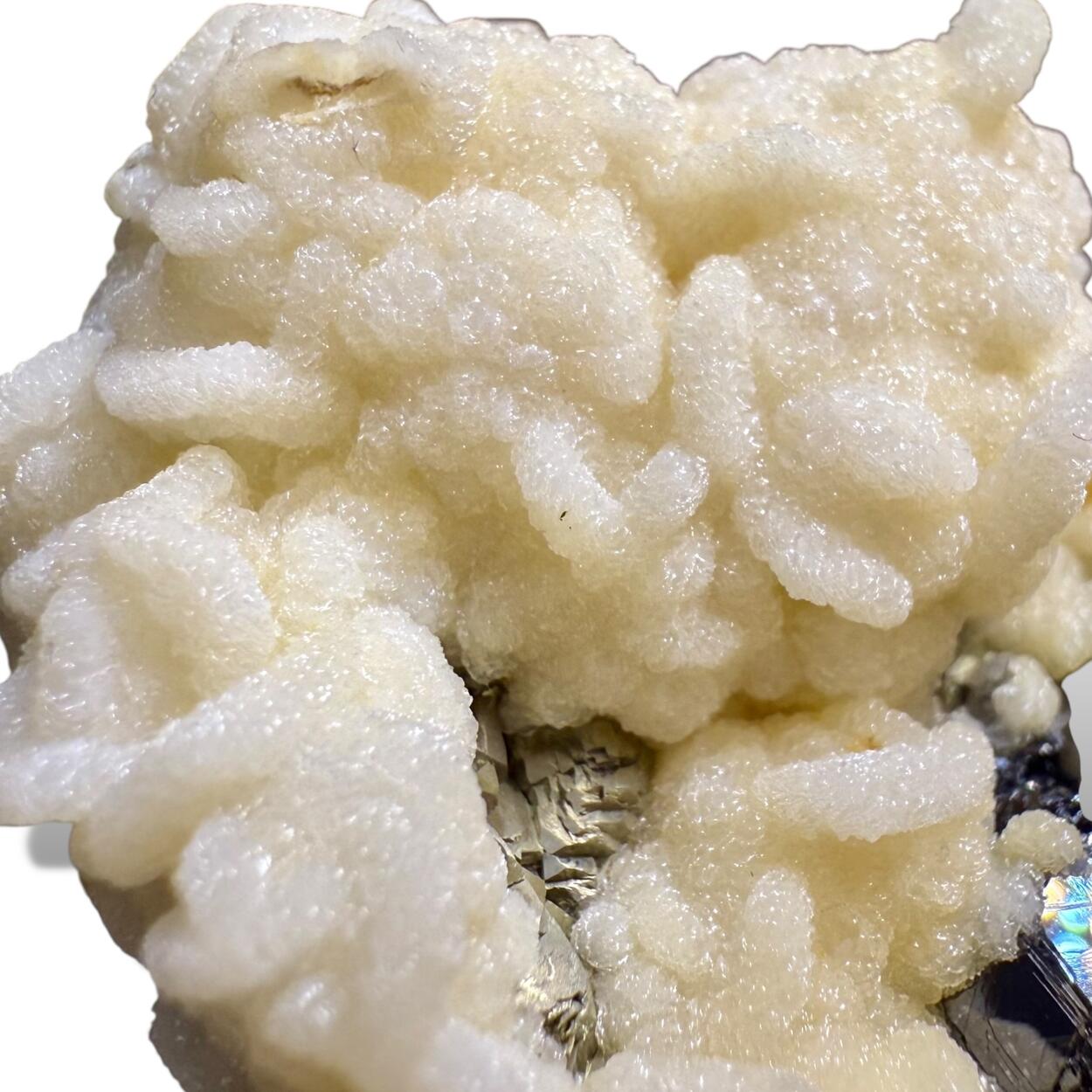 Dolomite With Sphalerite & Pyrite Psm Pyrrhotite