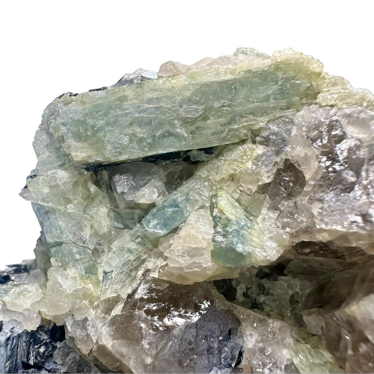 Kyanite With Almandine & Biotite